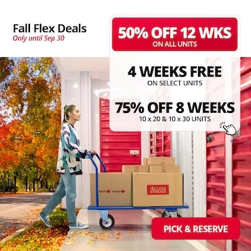Access Storage - Stratford South Promotion