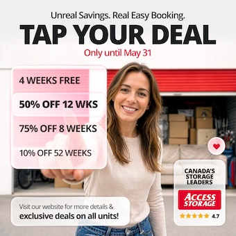 Access Storage - St Marys Promotion